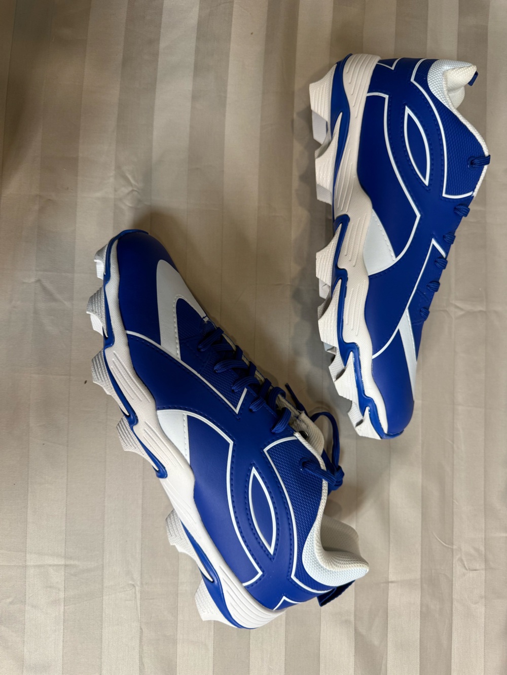 Under Armour Baseball Cleats US Size 11 Blue/White